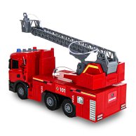 Автомодель TechnoDrive Super Big Truck Пожарная машина Scania (свет, звук, функция воды) 5005KS