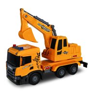Автомодель TechnoDrive Super Big Truck Экскаватор Scania (свет, звук) 5006KS