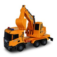 Автомодель TechnoDrive Super Big Truck Экскаватор Scania (свет, звук) 5006KS