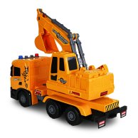 Автомодель TechnoDrive Super Big Truck Экскаватор Scania (свет, звук) 5006KS