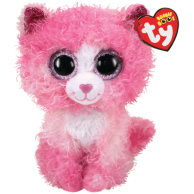 TY Beanie Boo's 36308 Игрушка мягконабивная Розовый котенок "Reagan" 15см
