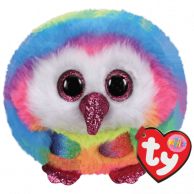 TY PUFFIES 42504 Разноцветная сова "TWIGGY"
