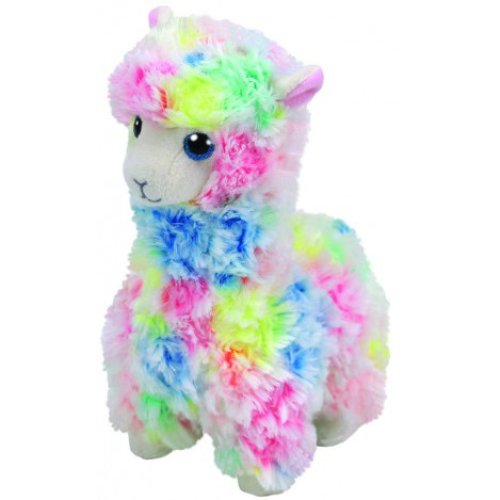 TY Beanie Babies 41217 Разноцветная лама "Lola" 15см