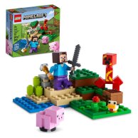 Конструктор Lego Minecraft Ловушка Крипера, 72 детали 21177