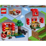 Конструктор Lego Minecraft Грибной дом, 272 детали 21179
