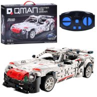 Конструктор на радиоуправлении Qman Машина, 31 см, белая 54008