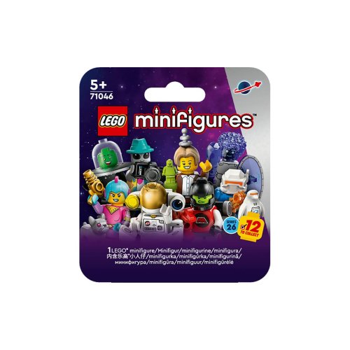 Конструктор Lego Minifigures Минифигурки Космос. Серия 26, 12 фигурок-сюрприз 71046