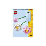 Конструктор Lego Icons Цветы лотоса, 220 деталей 40647