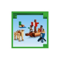 Конструктор Lego Minecraft Путешествие на пиратском корабле, 166 деталей 21259