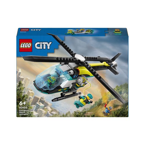 Конструктор Lego City Вертолет аварийно-спасательной службы, 226 деталей 60405