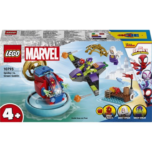 Конструктор Lego Marvel Spidey Паук против Зеленого гоблина, 84 детали 10793
