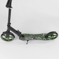 Двухколесный самокат, колеса PU 22/20 см Best Scooter черный 70875
