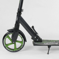 Двухколесный самокат, колеса PU 22/20 см Best Scooter черный 70875