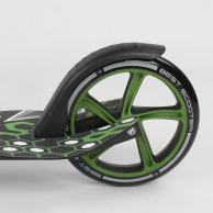 Двухколесный самокат, колеса PU 22/20 см Best Scooter черный 70875