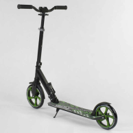 Двухколесный самокат, колеса PU 22/20 см Best Scooter черный 70875