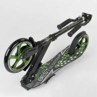Двухколесный самокат, колеса PU 22/20 см Best Scooter черный 70875