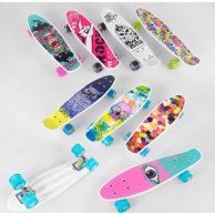 Пенни борд 55см, колеса PU с подсветкой Best Board в асс. S 29661