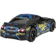 Хот Уилс Перезаряжается радиоуправляемая гонка Ниссан 1/64 на пульте! Hot Wheels Nissan GTR GWB72