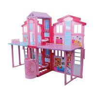 Игровой домик 2 этажа, с мебелью 39-20-72см/93-39-72см 68359