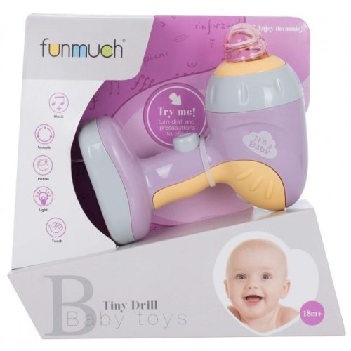 Музыкальная игрушка Funmuch Дрель со световыми эффектами (FM777-8)