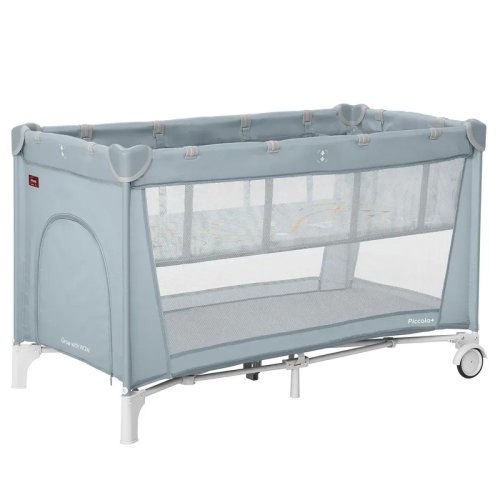 Манеж Carrello Piccolo+ с двумя уровнями дна CRL-18102 Ash Grey