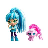 Игровой набор с куклой и питомцем Curligirls - Путешественница Адэли и Фиджи