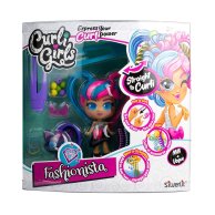Игровой набор с куклой и питомцем Curligirls - Модница Милли и Вог
