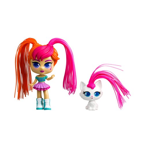 Игровой набор с куклой и питомцем  Curligirls - Именинница Мэй Ли и Лулу