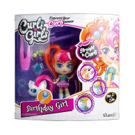 Игровой набор с куклой и питомцем  Curligirls - Именинница Мэй Ли и Лулу