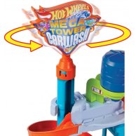 Игровой набор Mattel Автомойка Мегабашня Hot Wheels HDP05