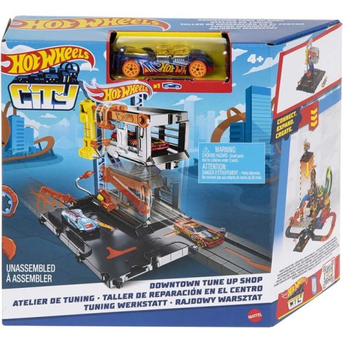Игровой набор Mattel Центральная автомастерская Hot Wheels HDR25