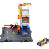 Игровой набор Mattel Центральная автомастерская Hot Wheels HDR25