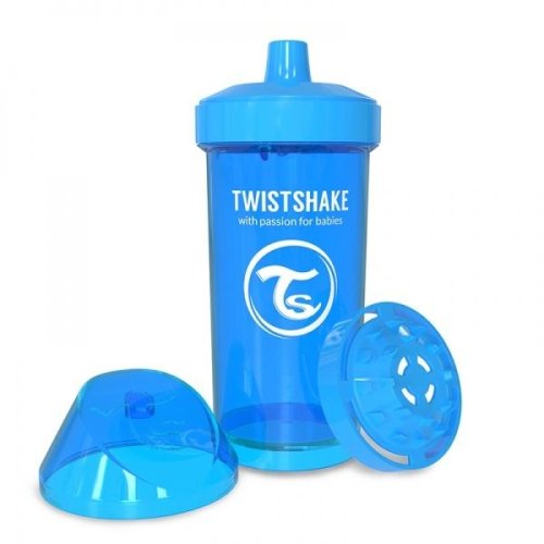 Twistshake детская чашка 360мл 12 + мес, голубая