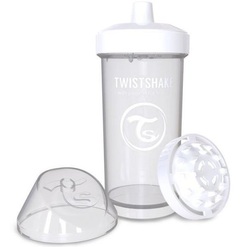 Детская чашка Twistshake 360мл 12+мес, белая 78073