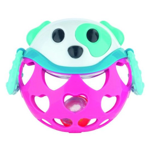 Игрушка с погремушкой Canpol babies Розовая собачка (79 / 101_pin)