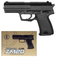 Игрушечный пистолет Cyma с пульками, черный ZM20