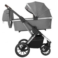 Коляска универсальная CARRELLO Aurora CRL-6505 (2in1) Silver Grey + дождевик