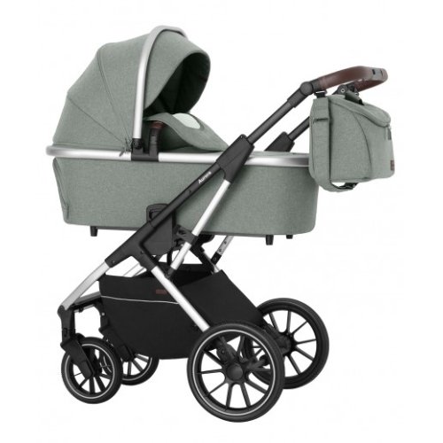 Коляска универсальная CARRELLO Aurora CRL-6505 (2in1) Tea Green + дождевик