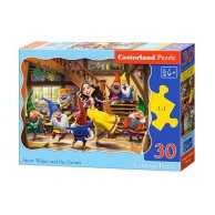 Пазлы Castorland 30 эл. Белоснежка и семь гномов