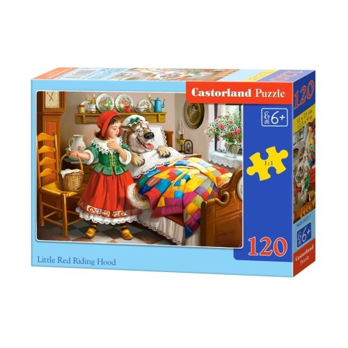 Пазлы Castorland 120 midi эл. Красная шапочка