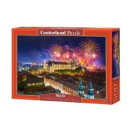 Пазлы Castorland 500 эл. «Фeйepвepки-Зaмoк Baвeль-Пoльшa»