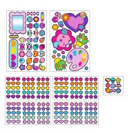 Игровой набор с куклой Decora Дизайнерский магазин наклейок D1009