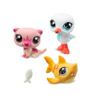 Игровой набор Littlest Pet Shop Настроение острова, 3 фигурки 00556