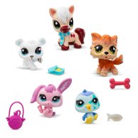 Игровой набор Littlest Pet Shop Зимние приключения, 5 фигурок 00573