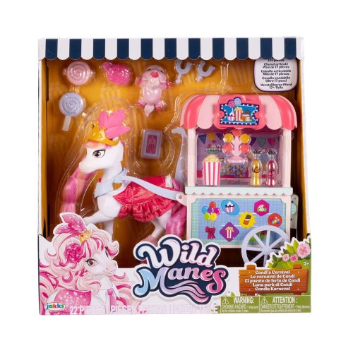 Игровой набор Jakks Pacific Wild Manes Карнавал лошадки Кенди 723274