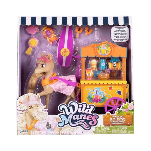 Игровой набор Jakks Pacific Wild Manes Пляжный отдых лошадки Бейли 723304