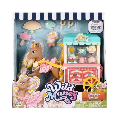 Игровой набор Jakks Pacific Wild Manes Чайные посиделки с лошадкой Чери 723314
