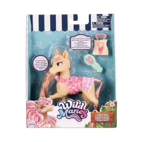 Игровая фигурка Jakks Pacific Wild Manes Лошадка-балерина Бриджет 724154