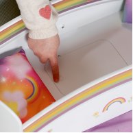 Кроватка для куклы Baby Born Сон на радуге, с эффектами и постелью 835999