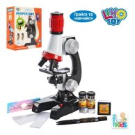 Микроскоп Limo Toy с подсветкой, пробирками и стеклами, 21 см SK 0008